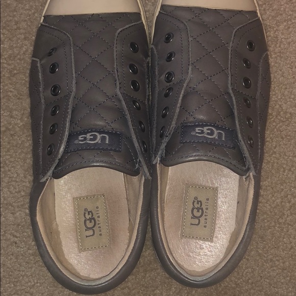 Ugg Gray Sneakers Good Used Condition SIZE 9 - Picture 3 of 8